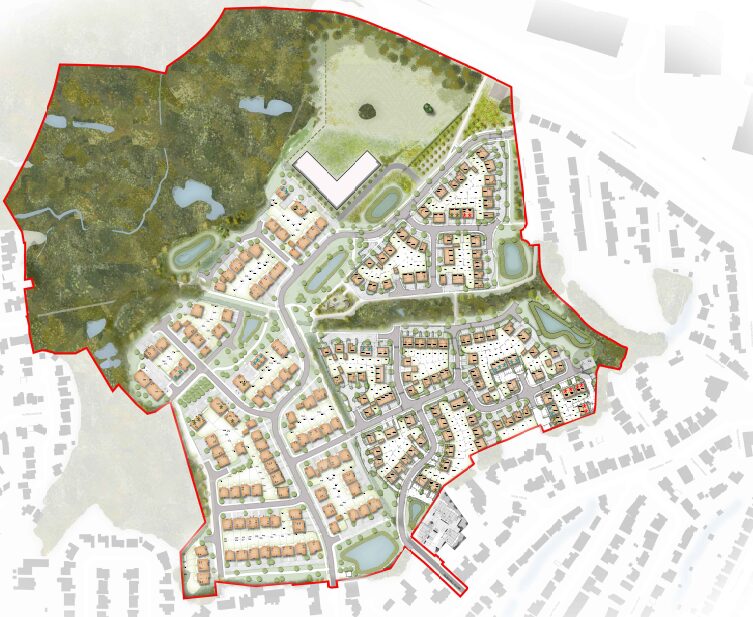 Hazelhurst Farm, Story and Taylor Wimpey, p Story