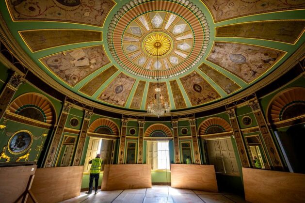 Heaton Hall Cupola Room c Manchester City Council