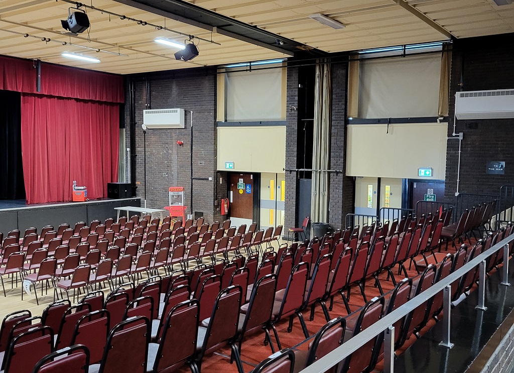 Before: the auditorium at Heywood Civic. Credit: K2 Architects