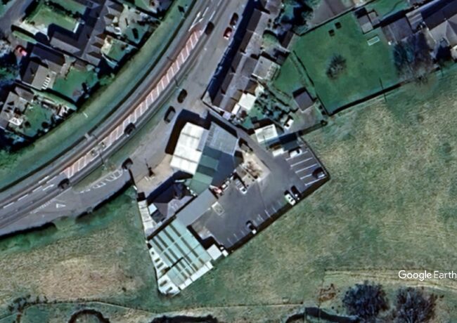 Hills Spar Carlisle, Hoch Group, c Google Earth