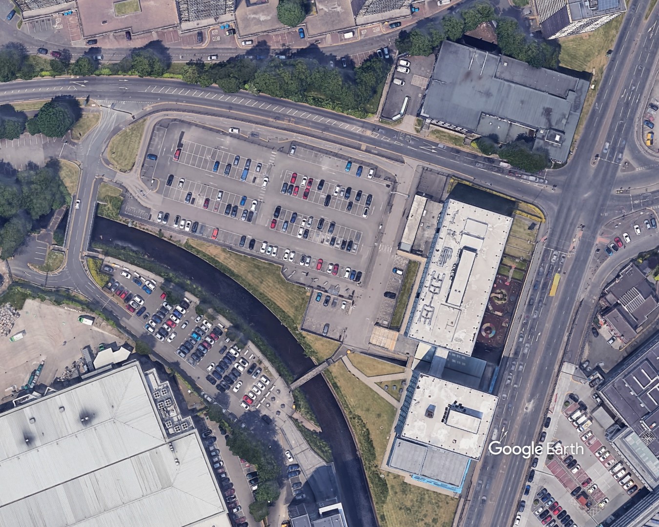 Hopwood Hall College Remediation, WIllmott Dixon, c Google Earth