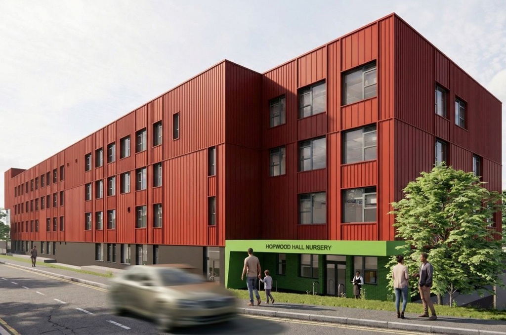 Hopwood Hall College cgi c willmott dixon