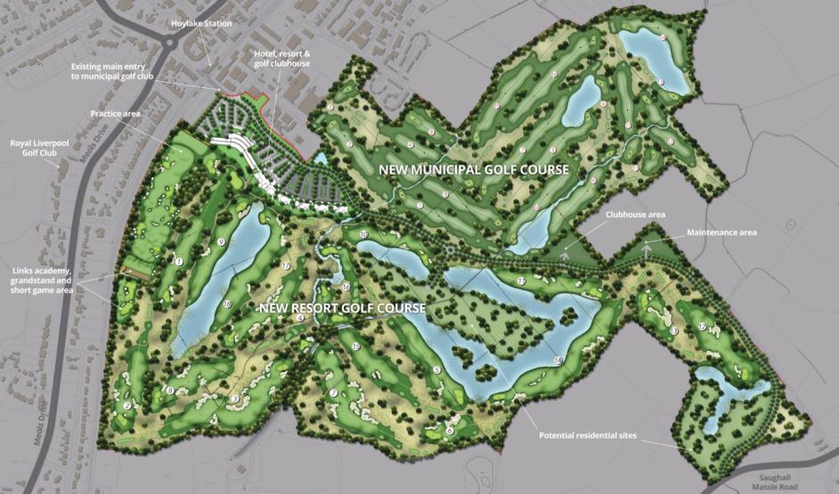 Wirral to pull funding for £200m Hoylake golf resort Place North West