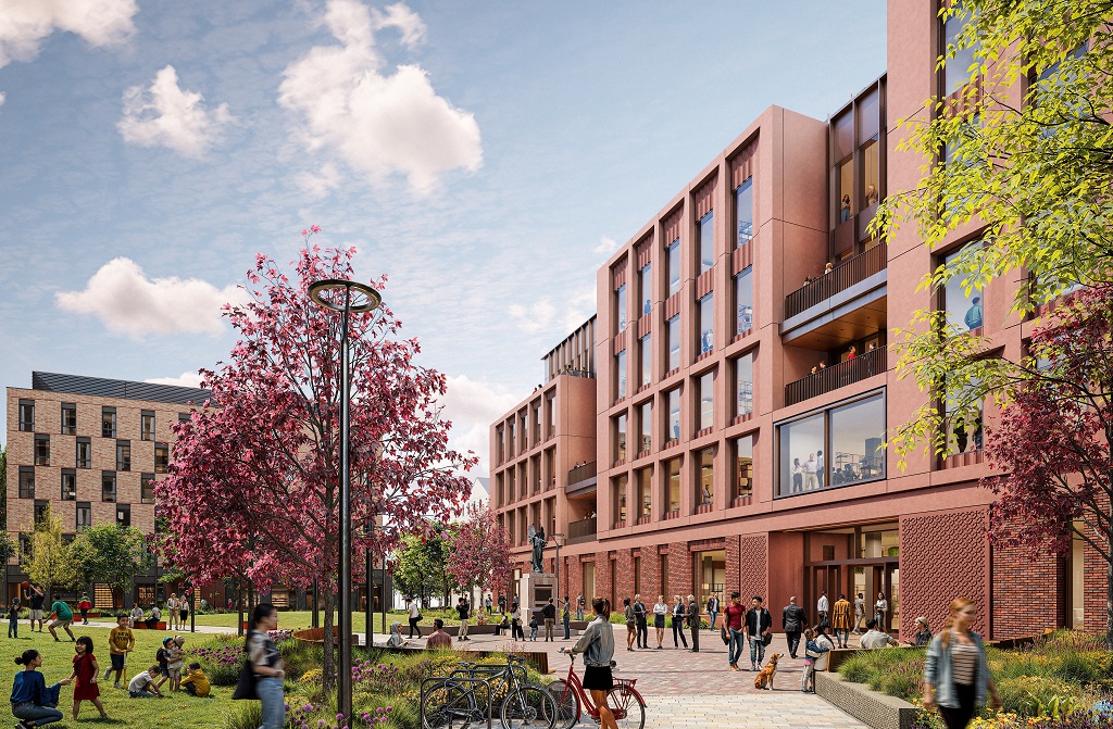 Huyton Town centre regen, Genr Kajima and Knowsley council, c Our Studio