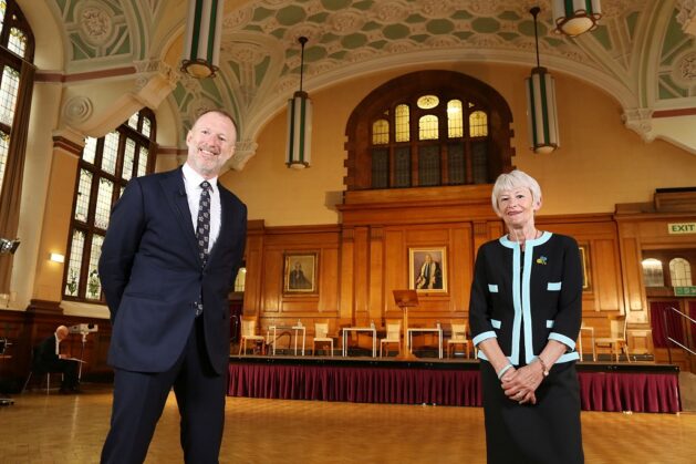 ID Manc Bidder Announcement Chris Oglesby And Prof Dame Nancy Rothwell