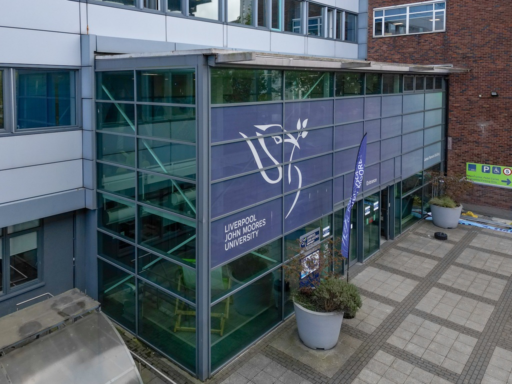 James Parsons building LJMU Liverpool, Krol Corlett, p Merrion