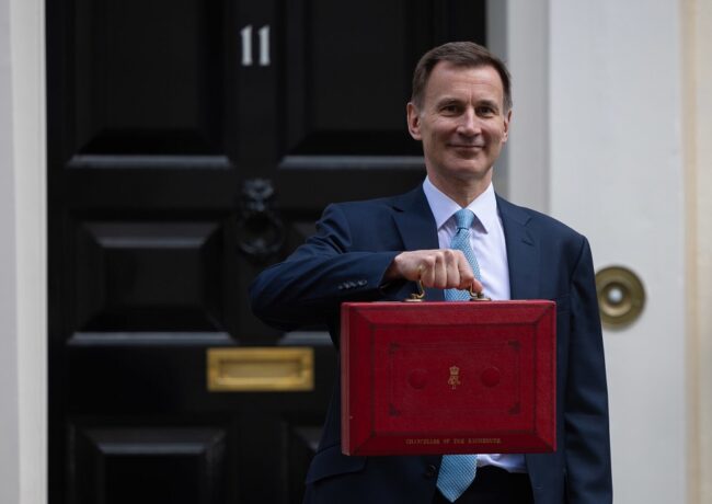 Jeremy Hunt, HM Treasury, c Simon Walker, No Downing Street via HM Treasury