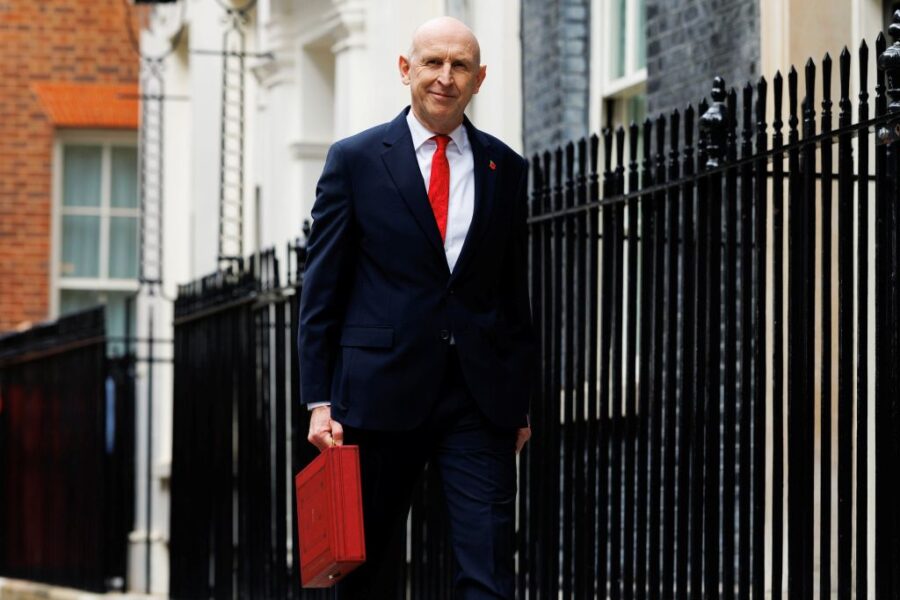 John Healey Autumn Budget , HM Treasury, c Lauren Hurley, HM Treasury John Healey Autumn Budget , HM Treasury, c Lauren Hurley, HM Treasury