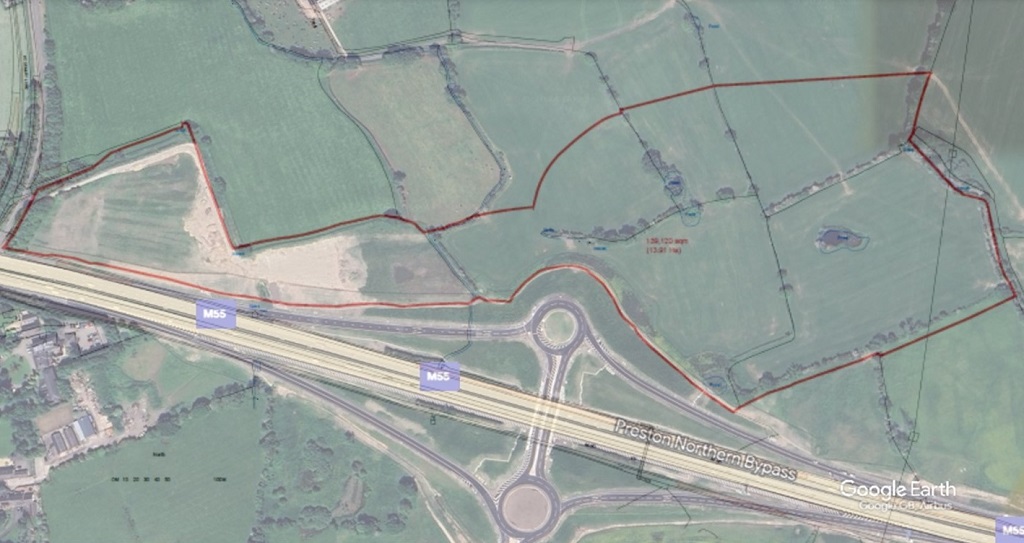 Junction M MSA, Moto Hospitality, c Google Earth and planning