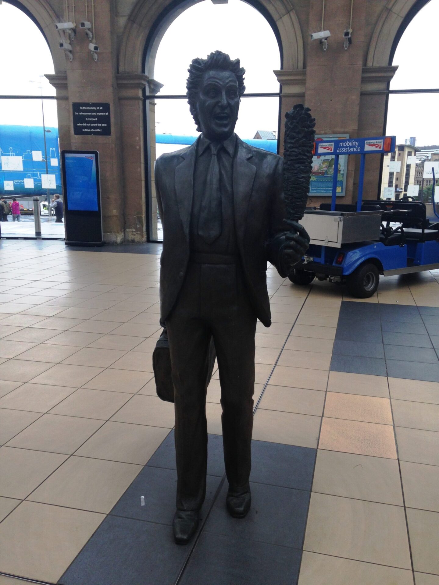 Ken Dodd Statue Lime Street