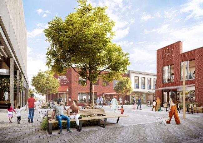 King Street by Stretford Mall, Trafford Council and Bruntwood, p Marketing Manchester
