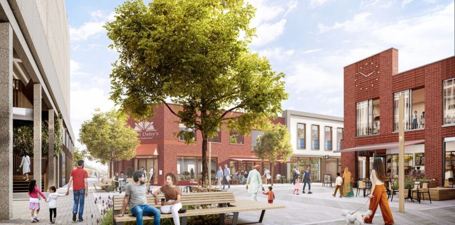 King Street by Stretford Mall, Trafford Council and Bruntwood, p Marketing Manchester