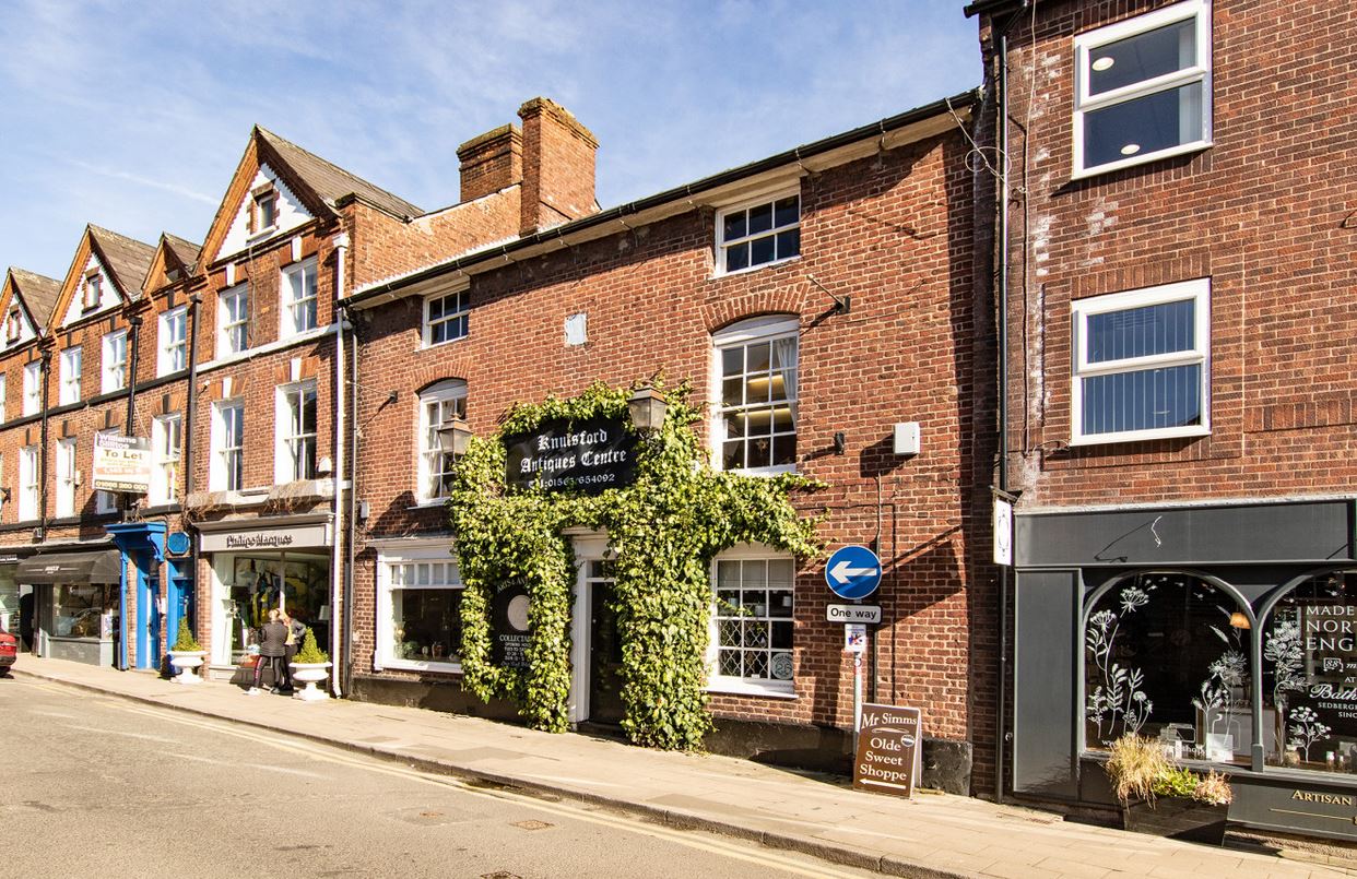 Listed Knutsford antiques store up for sale Place North West