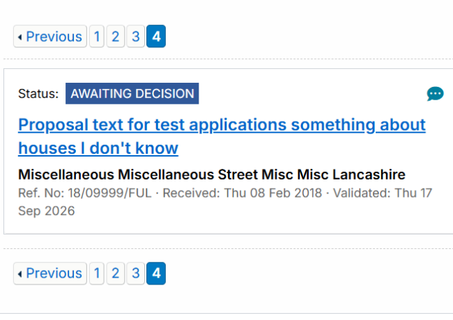 Lancaster City Council planning test