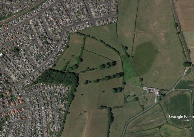 Land East of Fulwood Drive Oakmere p.Google Earth