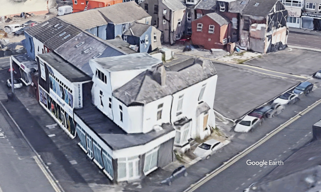 Land at King Street, Blackpool Council, c. Google Earth