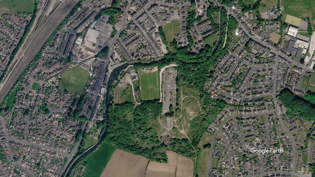 Land at Lundsfield in Carnforth, Homes England, c Google Earth