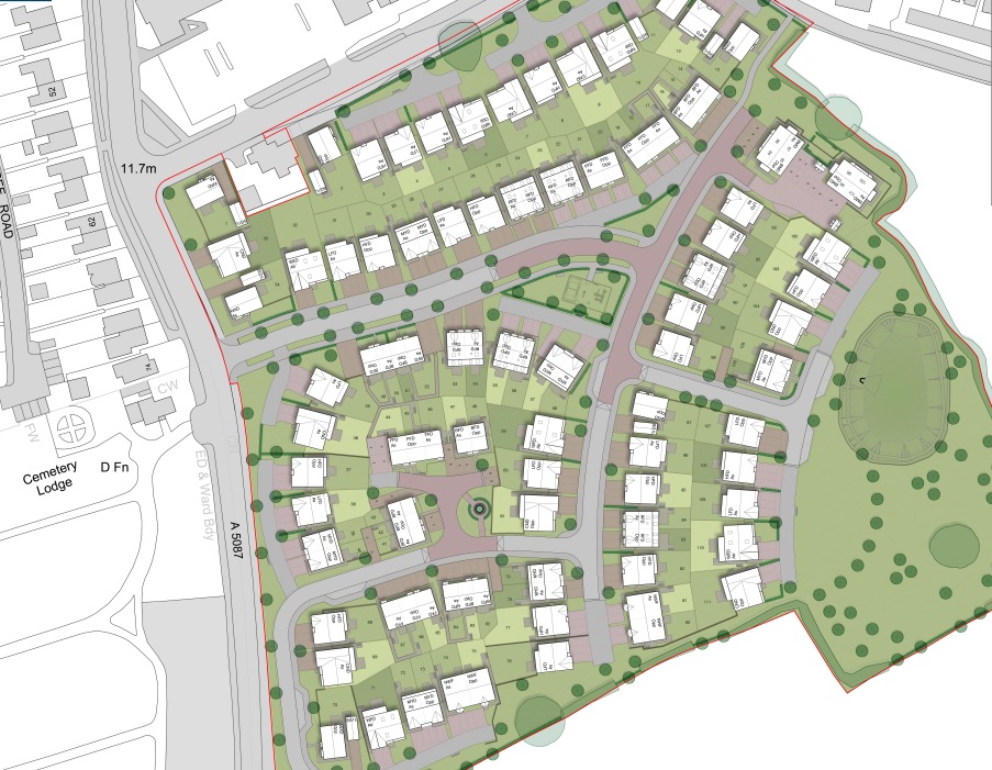 Land at West End Farm, Story Homes, p planning