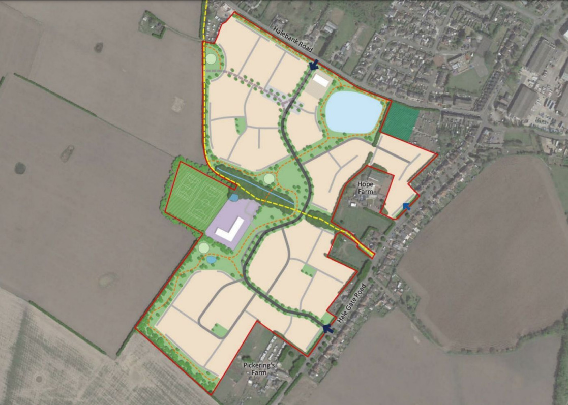 Harworth narrowly clinches approval for 500 Widnes homes 