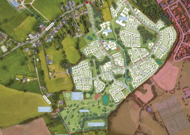 Land south of Chester Road layout July , Russell LDP, p planning documents