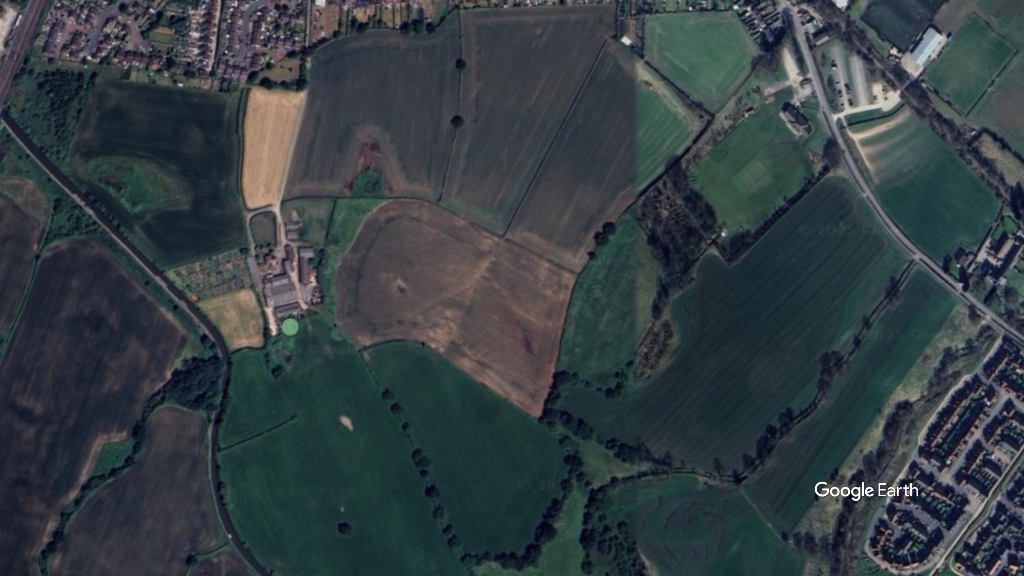 Land south of Hind Heath Road, Gladman Developments, c Google Earth