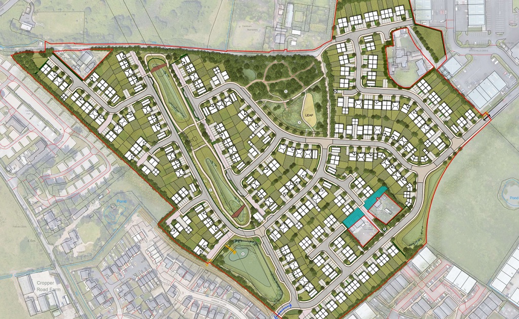 Land to the North and South of Old House, Homes England, p planning