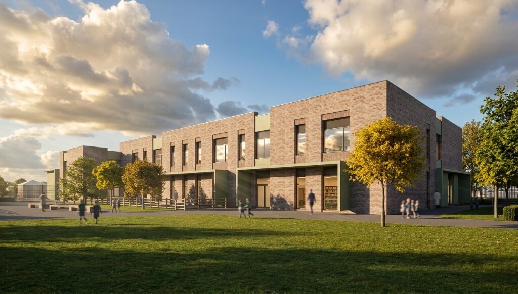 Ledsham Garden Village school, CWAC, p CWAC