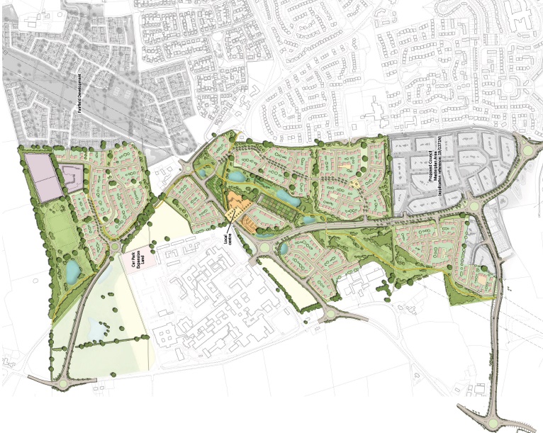 Vistry advances 405home Crewe development Place North West