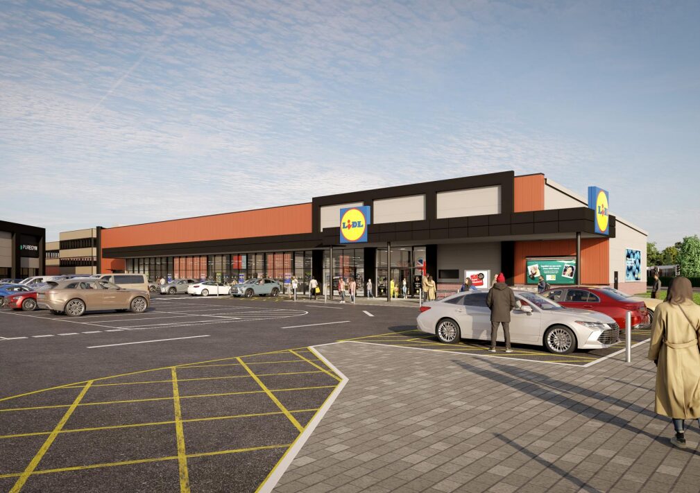 Lidl Kirkby CGI, c Lidl