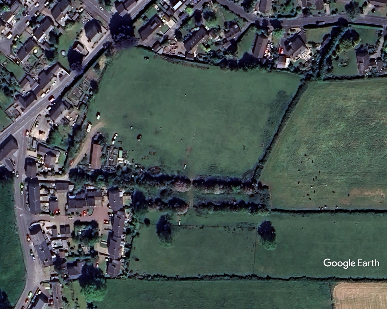 Limeburners Arms, Oakmere Homes, c Google Earth Limeburners Arms, Oakmere Homes, c Google Earth