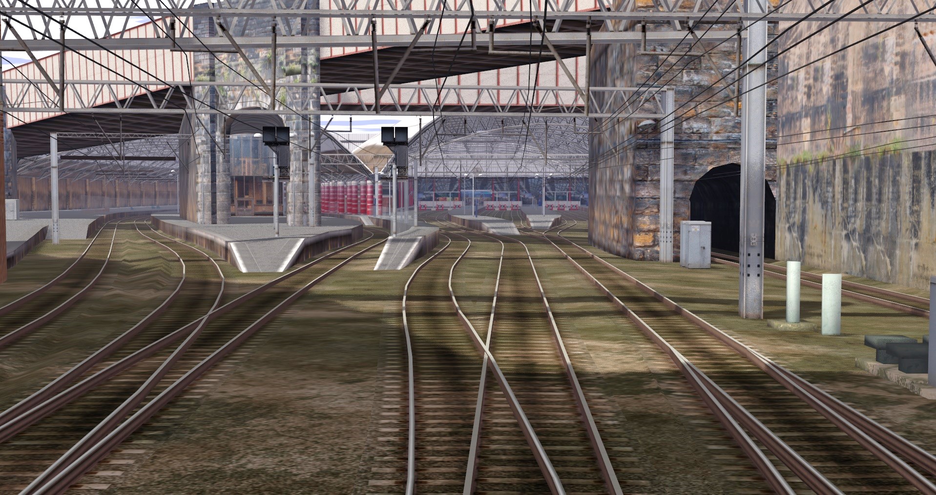 Existing platform virtual reality view at Lime Street