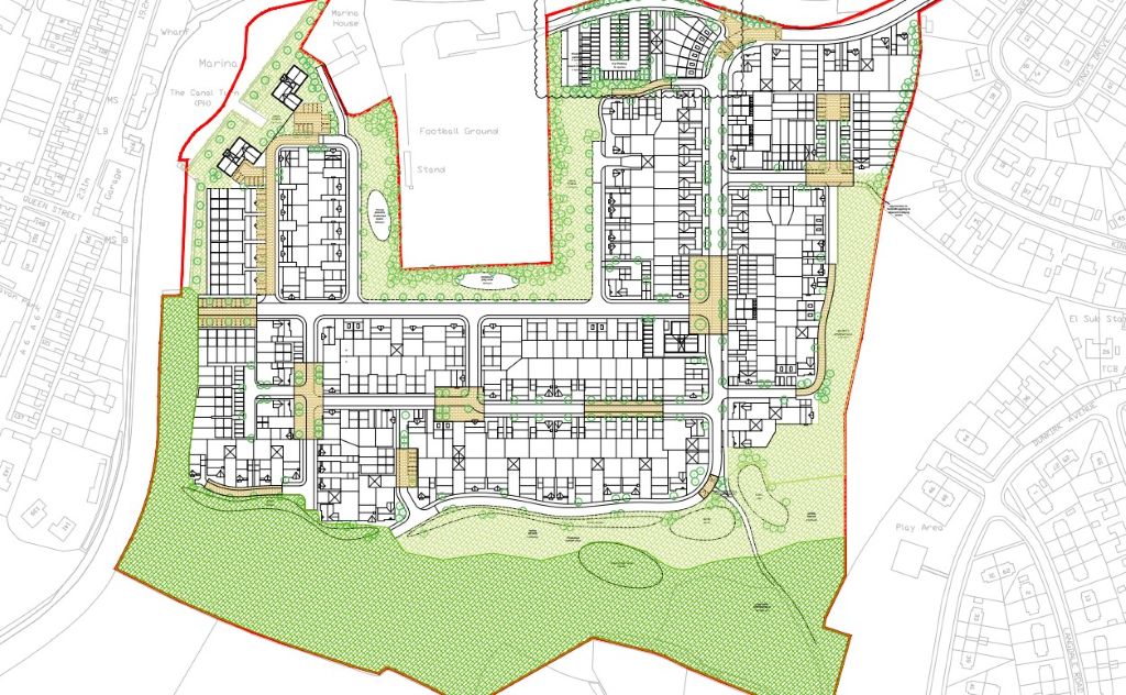 Lodge Quarry Works, Homes England, p planning