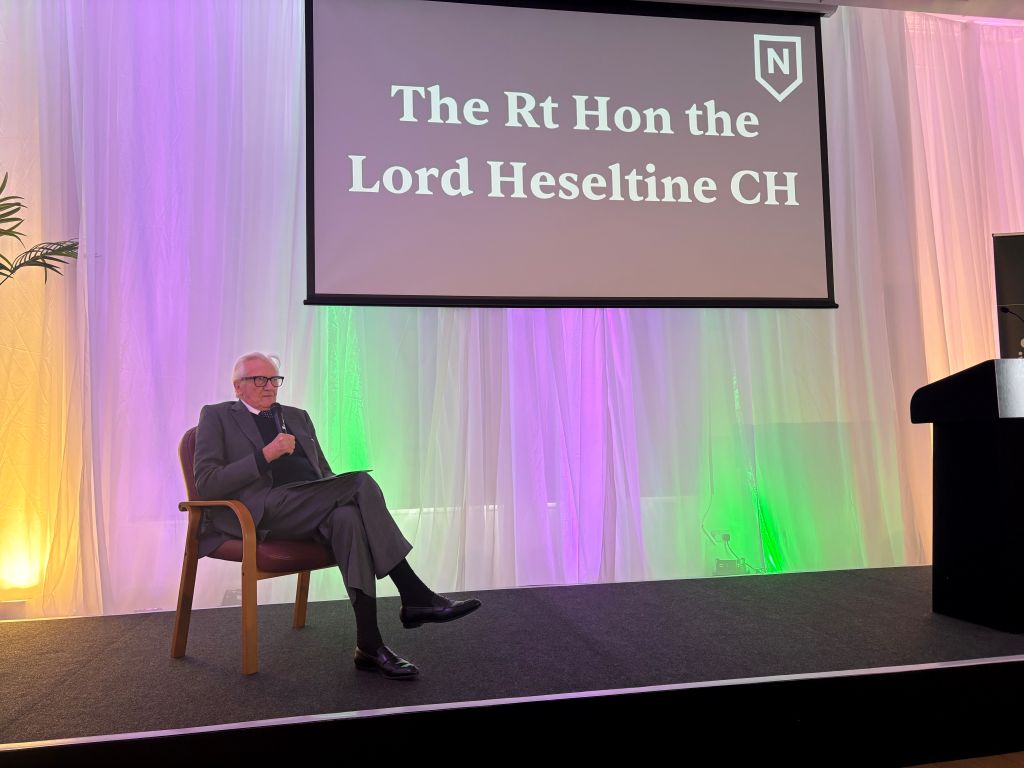 Lord Michael Heseltine, c PNW