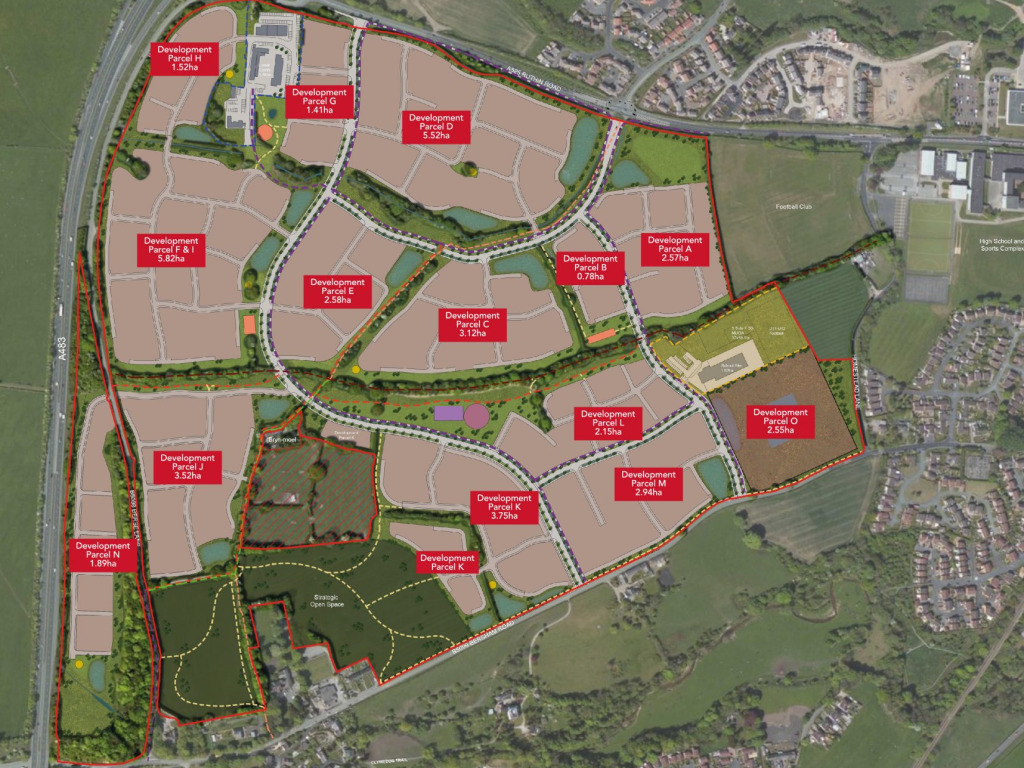 1,500-home Wrexham mini-village pitched - Place North West - Vimarsana News