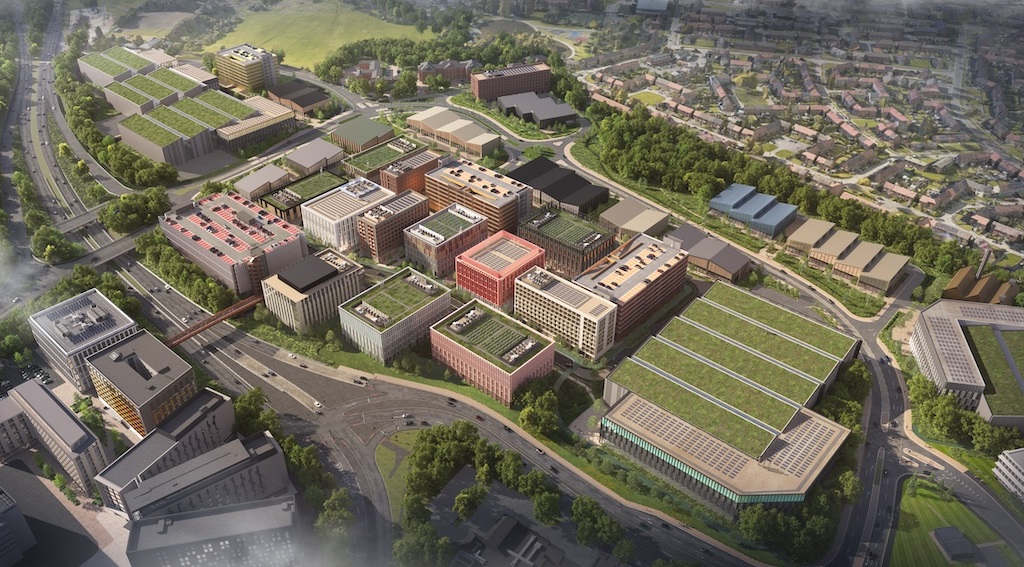 MIX Manchester aerial CGI, Manchester Airports Group, p Inform Communications