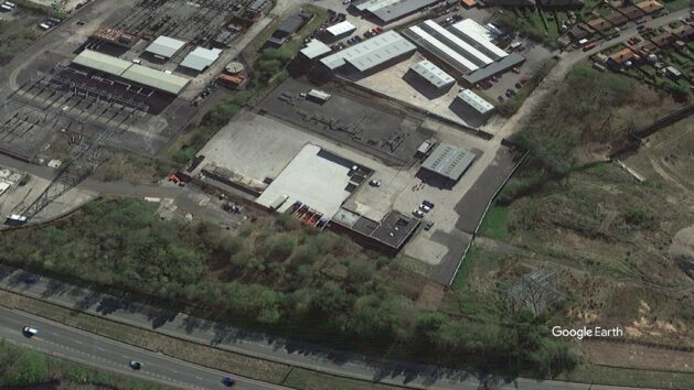 Macclesfield Recycling Plant, First Choice Metals And Waste, C Google Earth