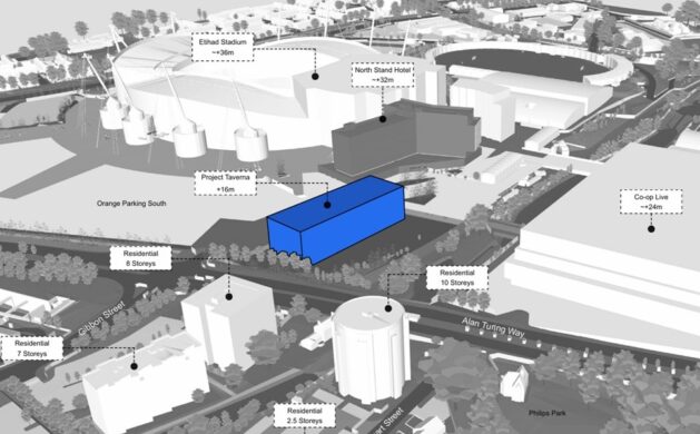 Mamma Mia siteplan, Etihad Manchester, p planning docs