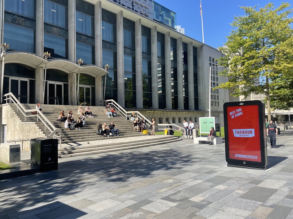 Manchester Crown Court steps, c PNW