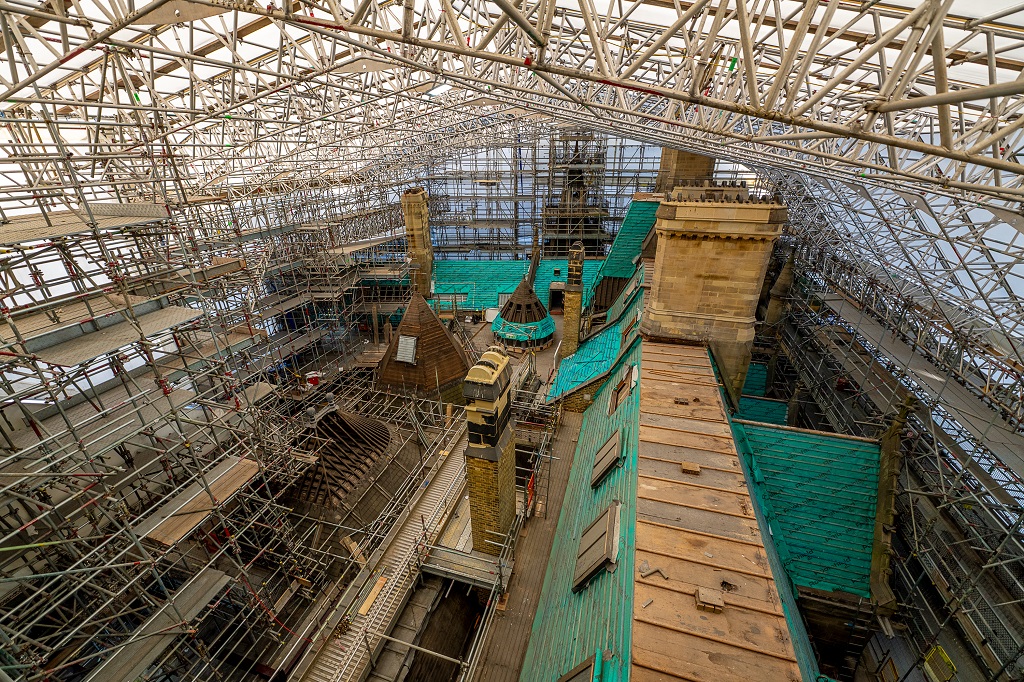 Manchester Town Hall roof work, Manchester City Council, p Manchester City Council