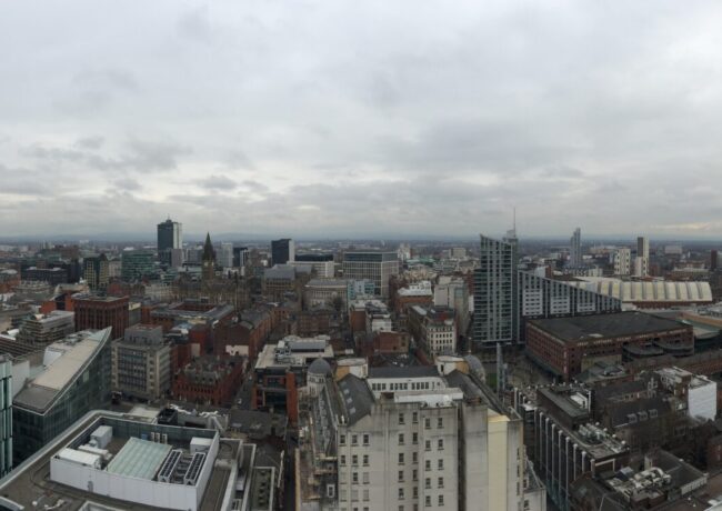 Manchester City Centre No 1 Spinningfields Topping Out