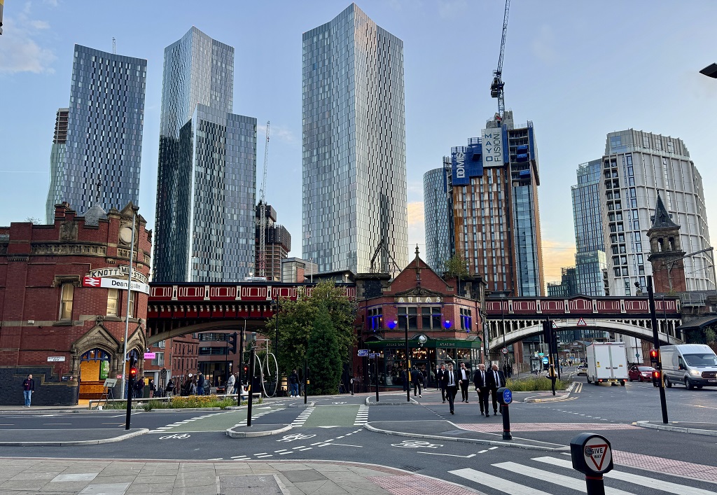 Manchester generic Deansgate, c PNW
