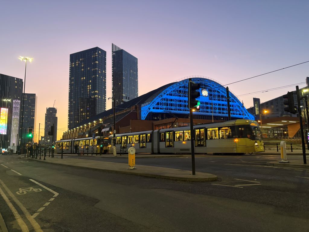 Manchester tram shot, c PNW