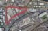 Manchester United stadium land, Man United, c Google Earth snapshot