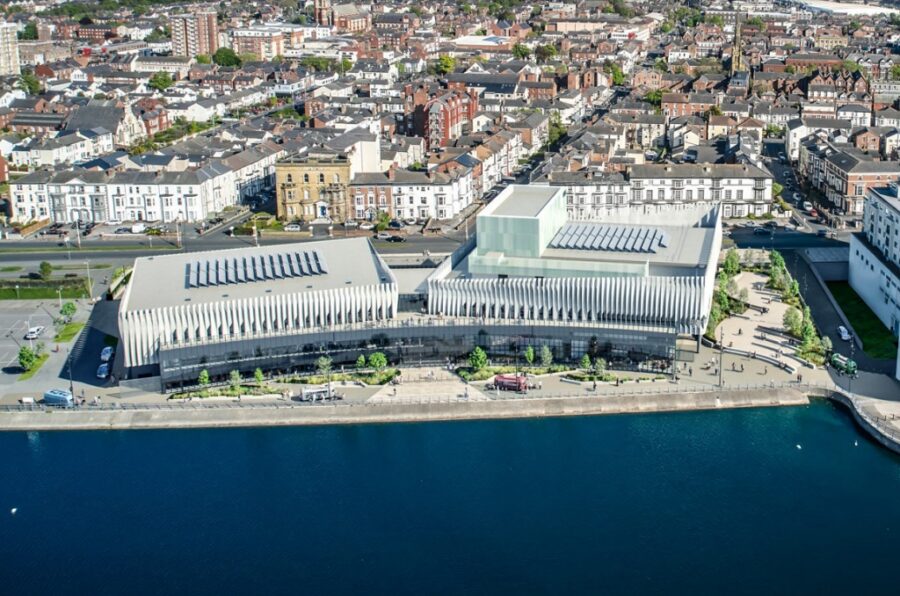 Marine Lake Events Centre in Southport CGI UPDATED Sefton Council p planning documents