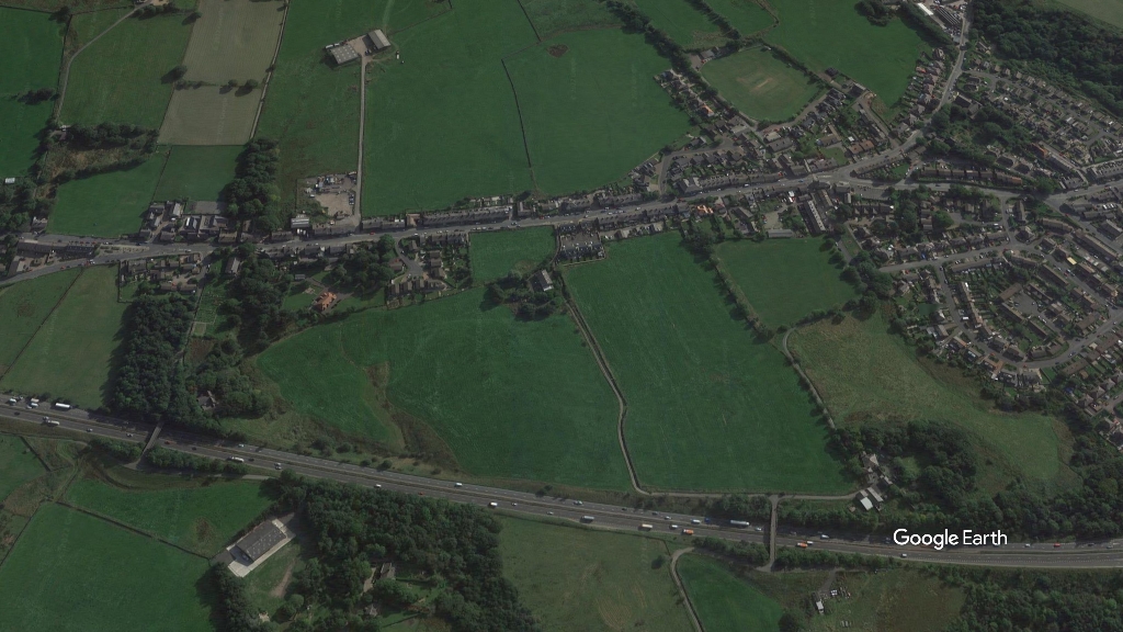 Market Street Edenfield Taylor Wimpey p.Google Earth
