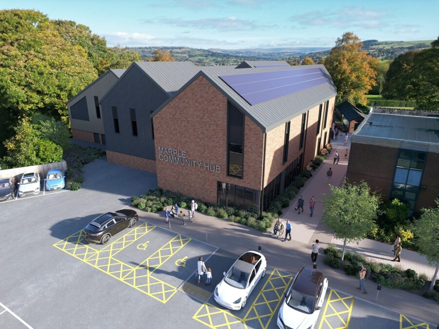 Work kicks off on Marple Community Hub - Place North West