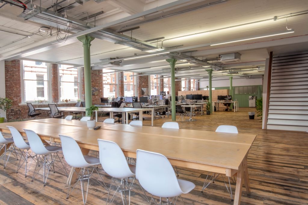 Max Fordham's new Manchester office, c Atelier MB