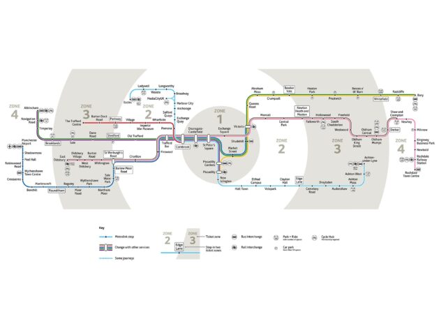 Metrolink Network Map From 6 Sept 2021
