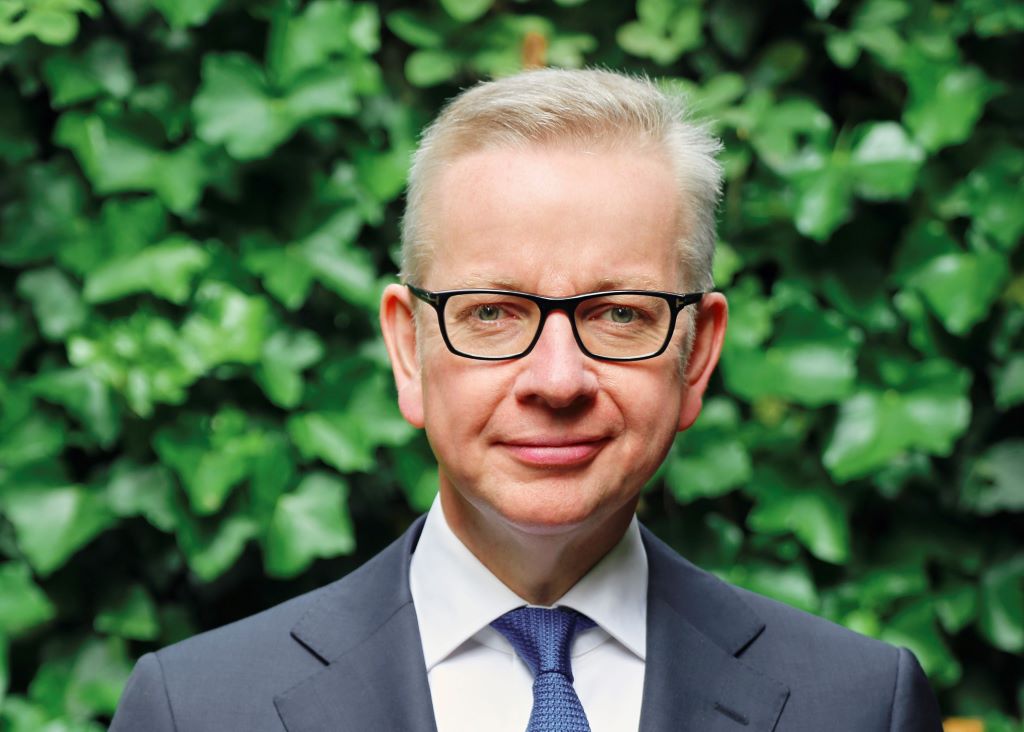 Michael Gove, Department for Levelling Up, Housing, and Communities, c Department for Levelling Up, Housing, and Commmuniteis via CC BY . bit.ly SLASH GCfAZ