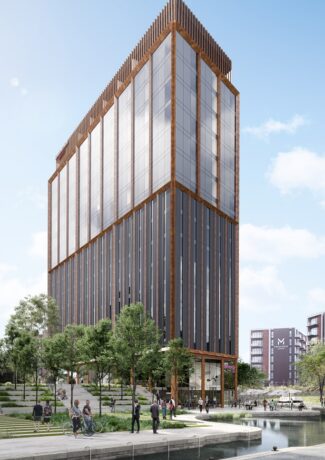 Middlewood Locks hotel CGI, SGI, p Graham Sibbald